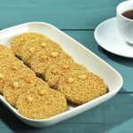 کیک با ارده و شیره ی خرما