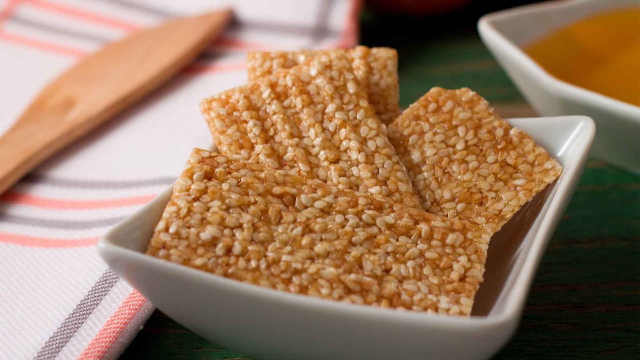 کنجد عسلی پذیرایی عقاب