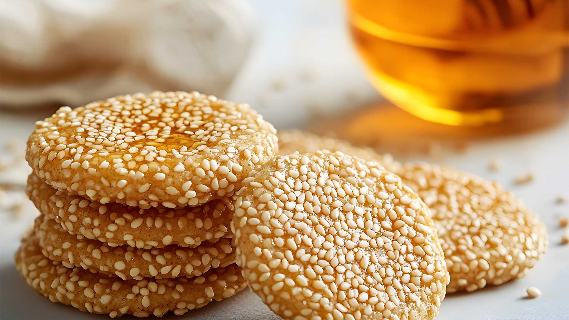 شیرینی کنجد و عسل