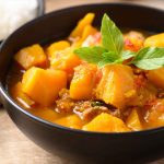 خورش کدو حلوایی با کنجد