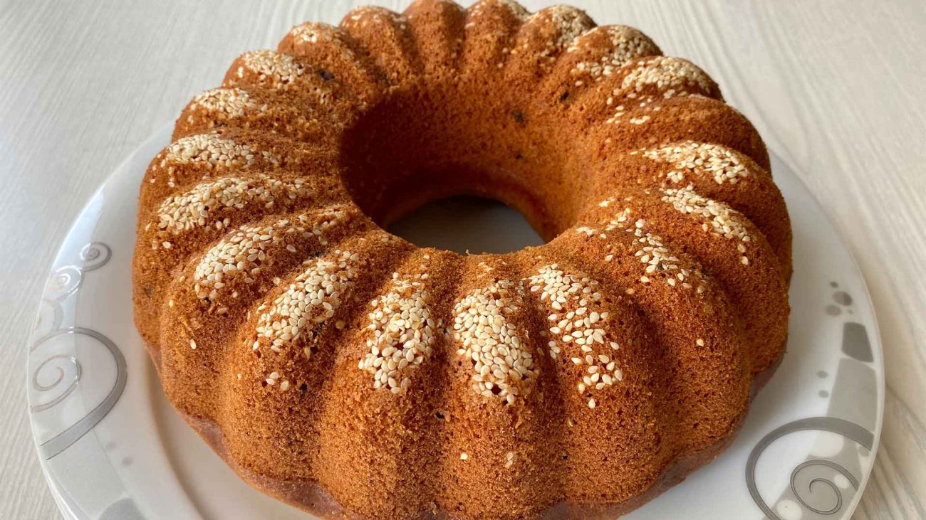 طرز تهیه کیک ارده - حلوای عقاب