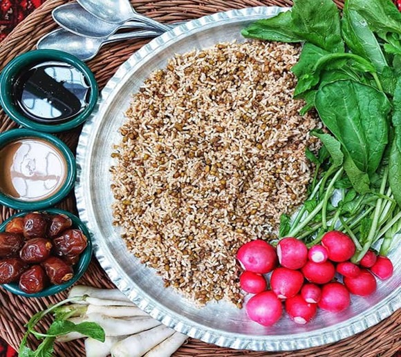 طرز تهیه آش ارده حلوای عقاب