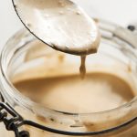 ارده با شیر گاو